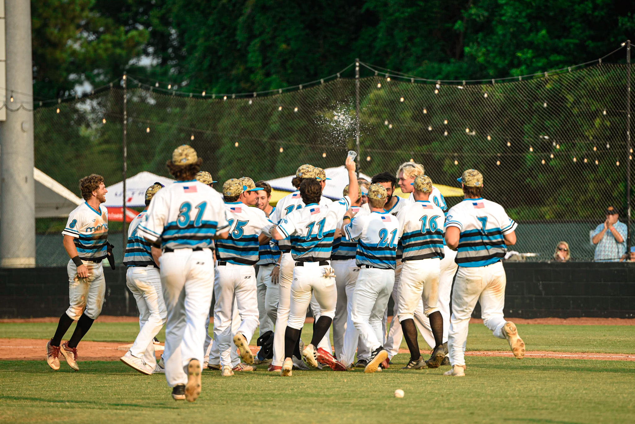 Morehead City Marlins Clinch Playoff Berth and First Half Division Title with Doubleheader Sweep